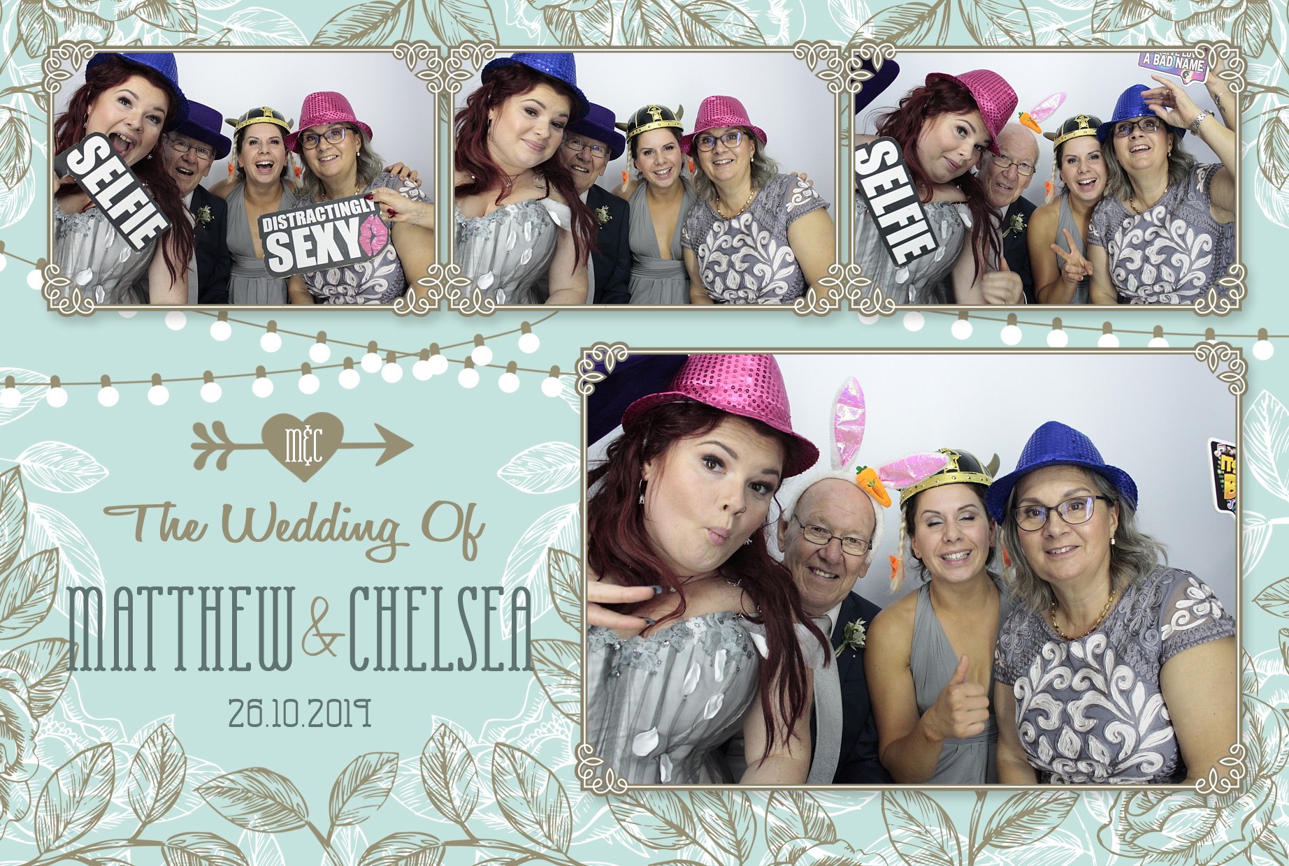 Chelsea & Matthew's Wedding | View more photos from the event at gallery.myphotoboothexperience.co.uk/u/MyPhotoBoothExperienceLtd/Chelsea-Matthews-Wedding